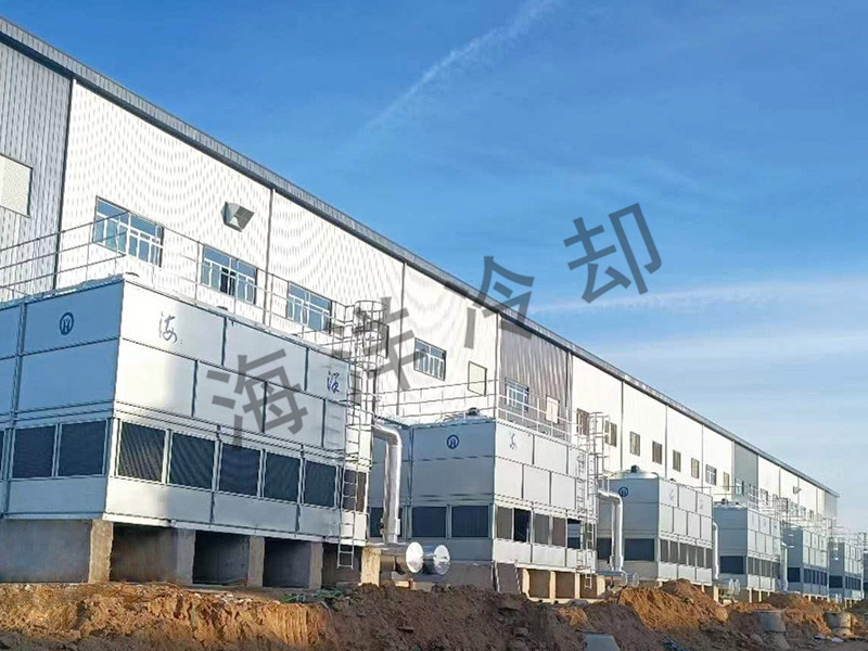 逆流闭式冷却塔