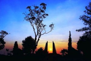 Sunset Di Candi Cetho Gunung Lawu Karang Anyar